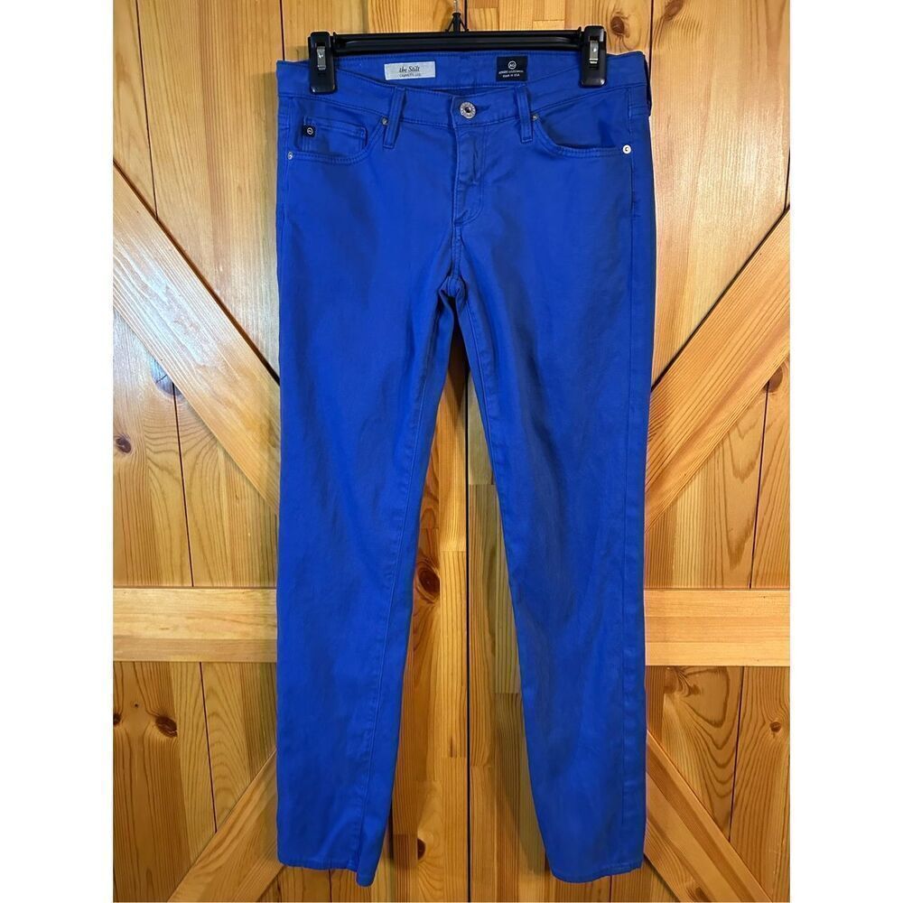 AG Adriano Goldschmied Cigarette Leg The Stilt Blue Slim Fit Sz 27R (0283)